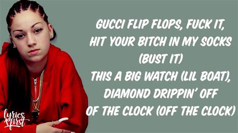 gucci flip flops lyrics video|gucci flip flops songs.